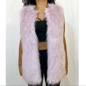 Armani Exchange Faux Fur Vest